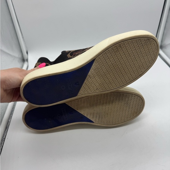 Rothy’s The Chelsea Wildcat Sneaker Boot Cheetah Leopard Print Size 10 - Picture 14 of 16